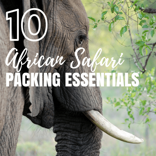 family travel safari packing list