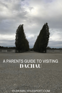 image of dachau for a post on can you take children to dachau