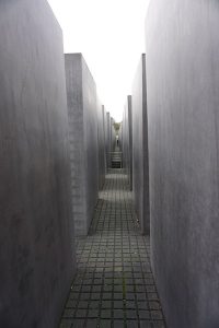 memorial to the murdered jews site in Berlin