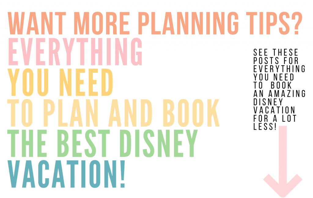 disney planning tips