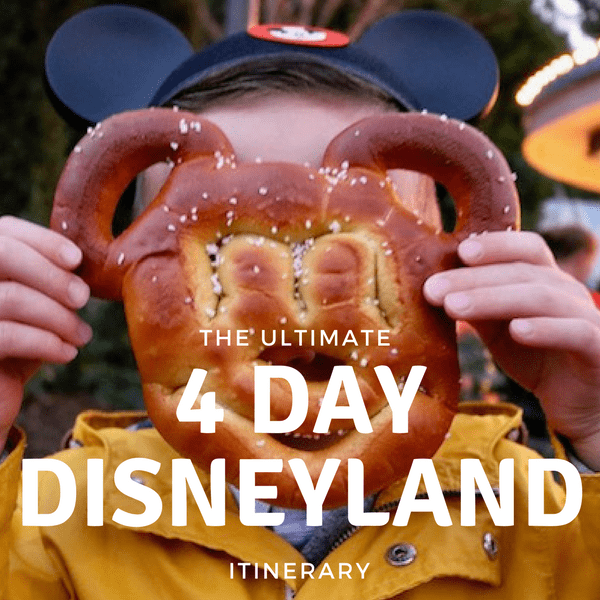 4 Day Disneyland itinerary to Avoid Crowds