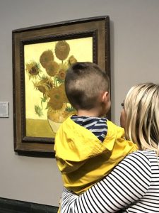 how to do the national gallery with kids