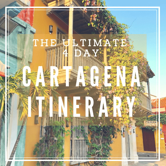 4 Day Cartagena Itinerary