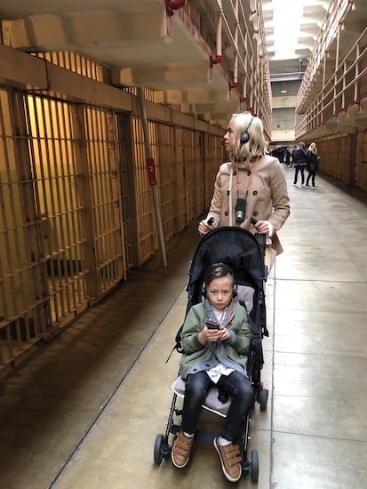 visiting alcatraz with kids