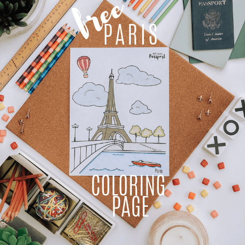 free france coloring page