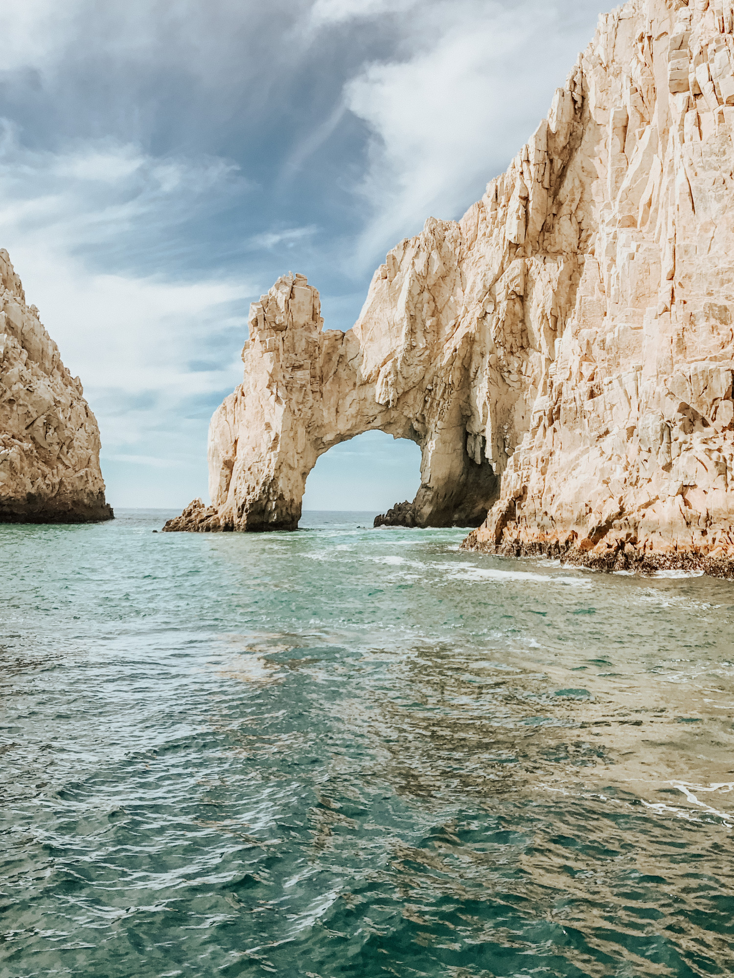 visiting el arco in cabo