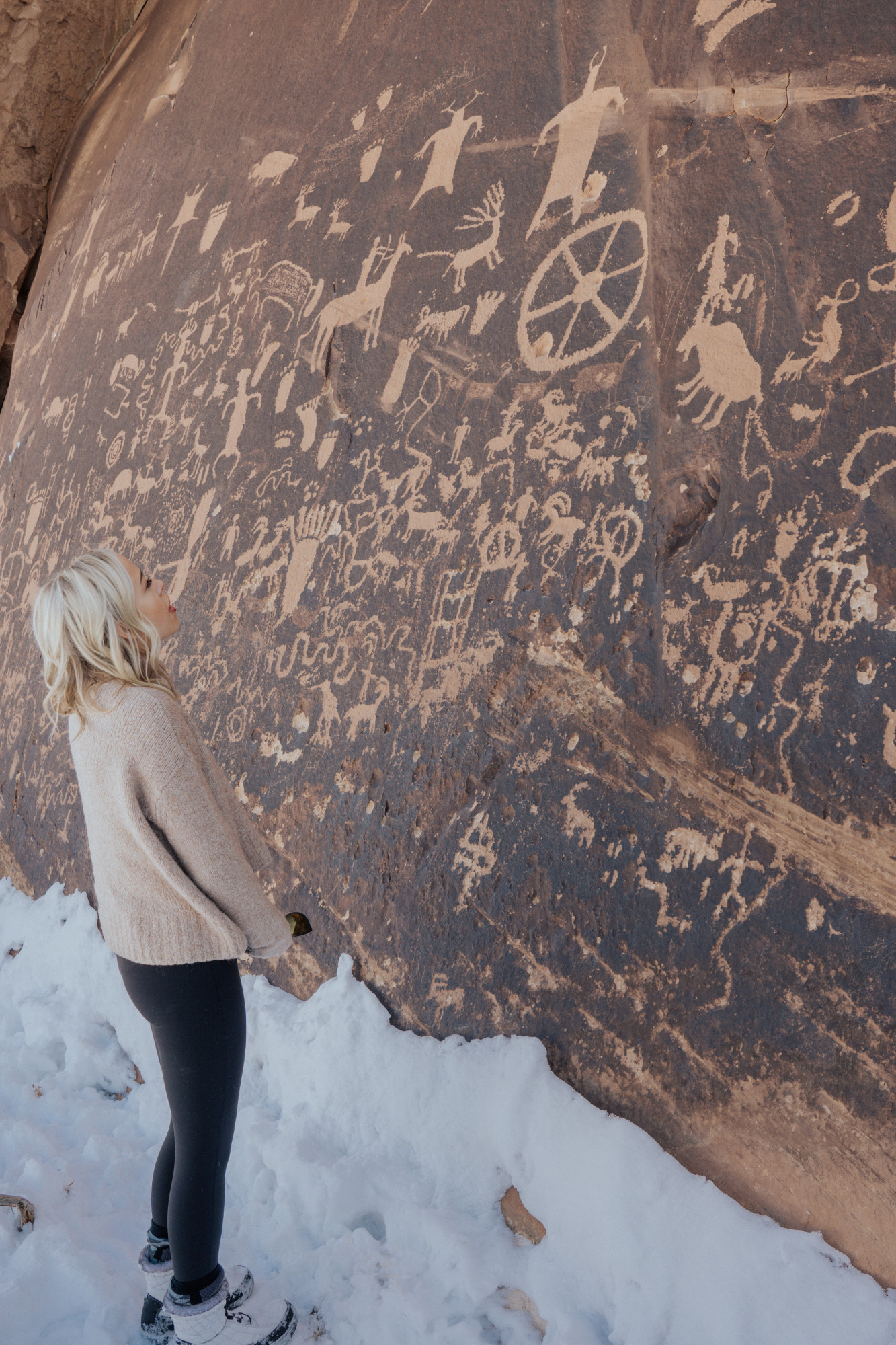 Visiting Newspaper Rock Utah