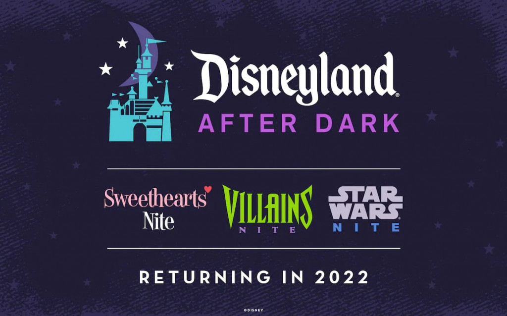 Disneyland after Dark themes