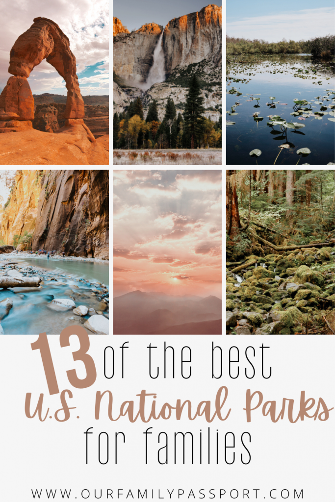 13 of the best us national parks for families 