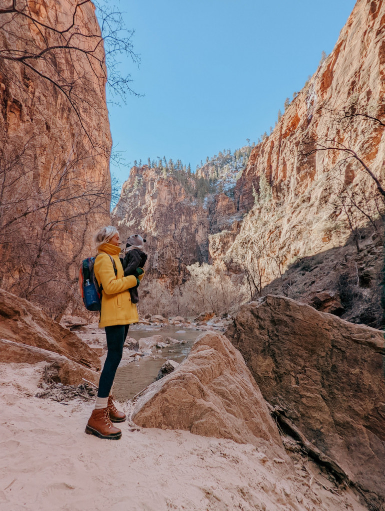 can you take a baby to zion national park