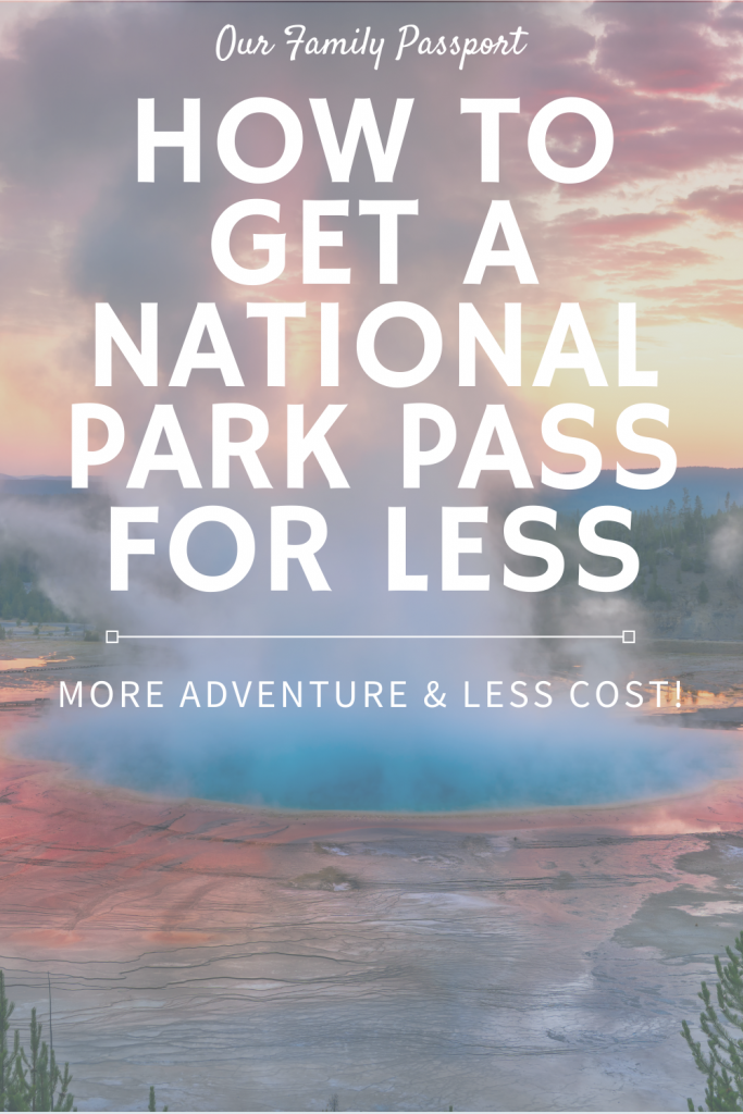 national park pass discount