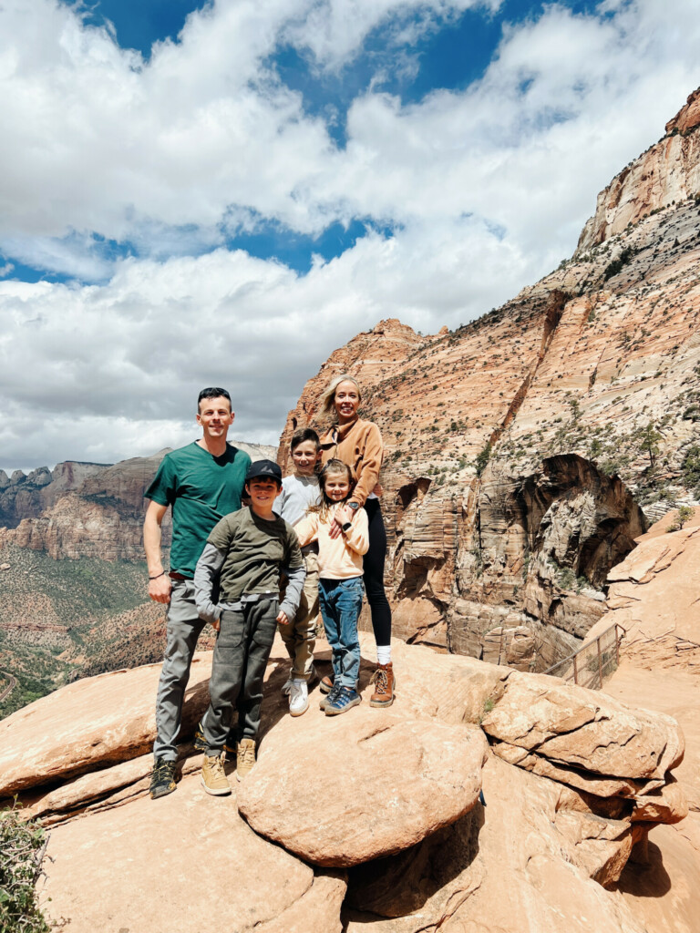zion national park with kids