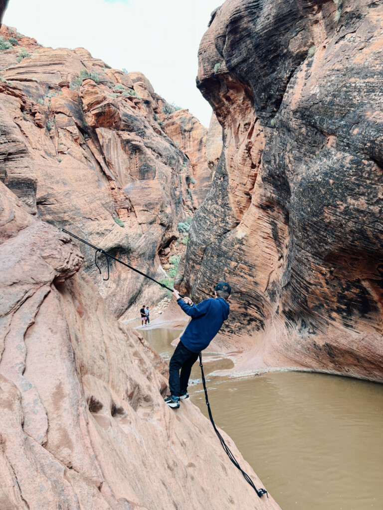 red reef trail utah with kids