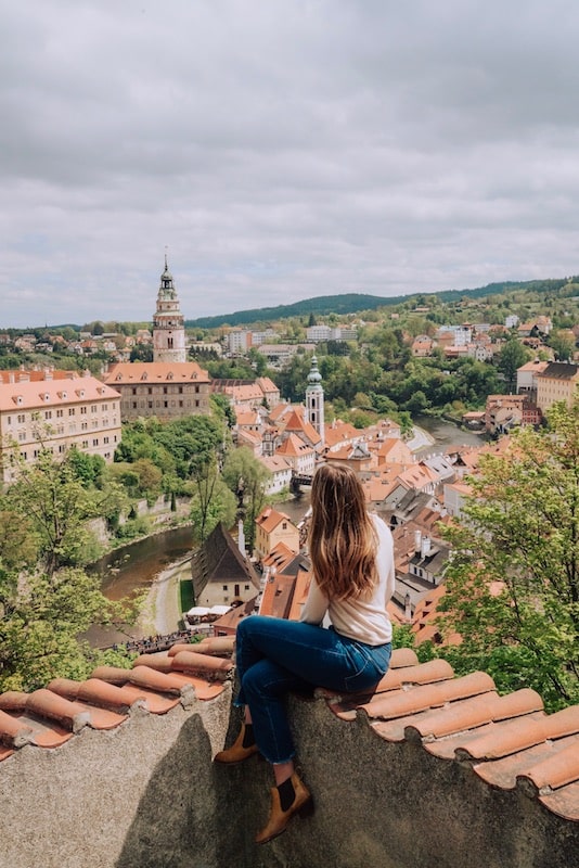 Visiting Cesky Krumlov from Prague