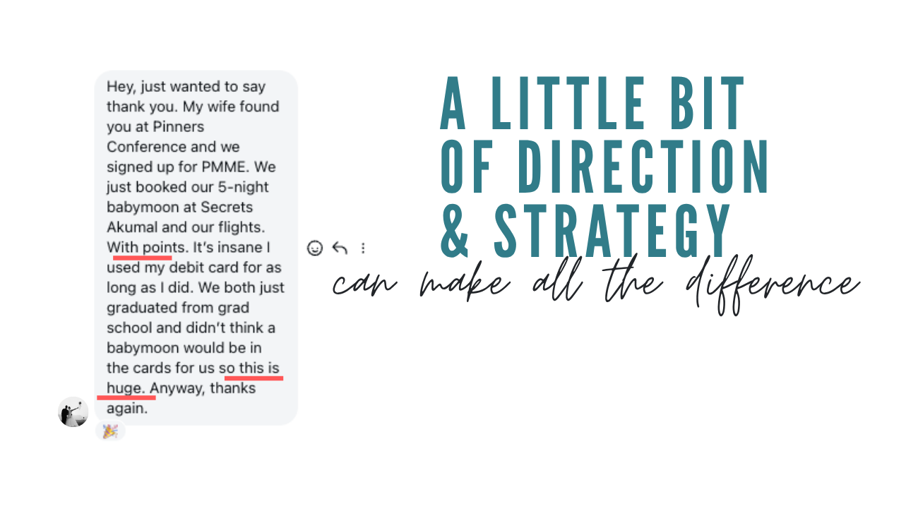 A little bit of direction & strategy can make all the difference