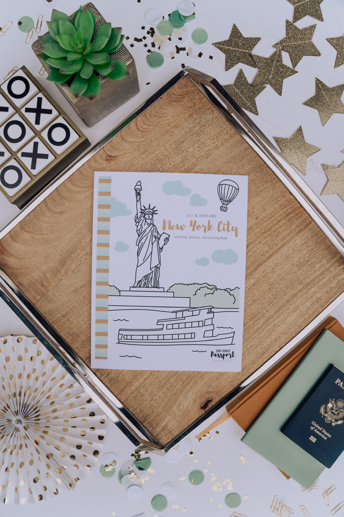 New York City Coloring Book